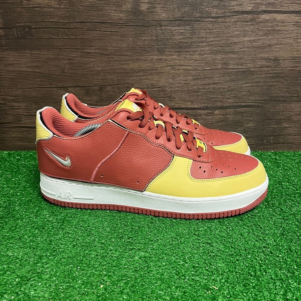 Nike Men's Athletic Shoes Red and Yellow